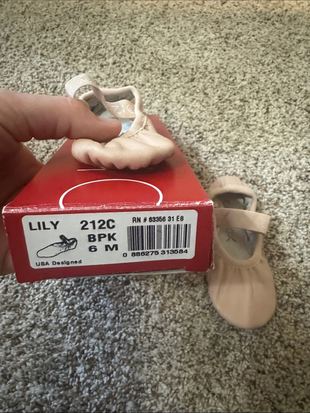 Capezio kid Leather ballet slipper-full sole- NEW multiple sizes available